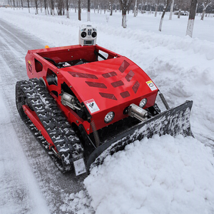 Venta Directa de Fábrica: Cortacésped a Control Remoto de 550 mm con Quitanieves, un Cortacésped de Orugas Capaz de Empujar la Nieve - Product Image 2
