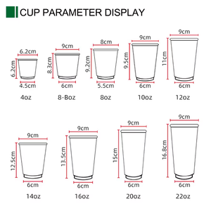 Factory Disposable Biodegradable Double Wall Hot Coffee <strong>Paper</strong> <strong>Cup</strong> Multiple Color Drinking Craft Water Based Aqueous Coating <strong>Cup</strong> - Product Image 4