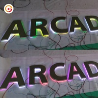 Letrero Luminoso LED RGB Personalizado JAGUARSIGN, Letras Iluminadas con Cambio de Color para Bares, Discotecas, Letrero Exterior Impermeable para Tiendas