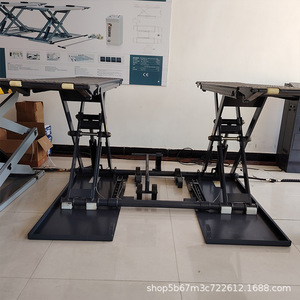 Elevador de Tijera de Posición Media TJST 7230, Elevador Hidráulico para Autos con Protección Contra Sobrecarga para Talleres de Reparación Automotriz - Product Image 3