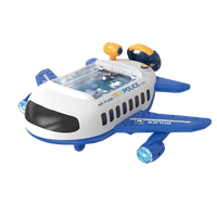 Volant de jeu électrique pour enfants, simulateur de conduite d'avion interactif, jouet console de jeu avion géant