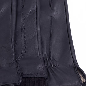 <span class=keywords><strong>Gants</strong></span> en cuir véritable au design classique pour hommes, <span class=keywords><strong>gants</strong></span> chauds d'hiver, résistants au froid, pour le cyclisme - Product Image 5