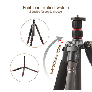 Trépied en aluminium léger 360 °   Support de caméra réglable avec tête rotative pour Canon Nikon <span class=keywords><strong>Sony</strong></span> - Product Image 3