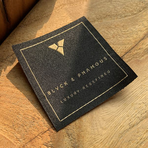 Etiqueta Personalizada para Ropa, Etiqueta de Lujo con Logotipo de Marca Privada, Etiqueta de Cuello y Cuidado para Prendas, Etiqueta Tejida Personalizada con Logotipo para Ropa - Product Image 2