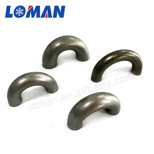 LOMAN Custom 304 Stainless steel pipe bends 180 degree Mandrel Bend