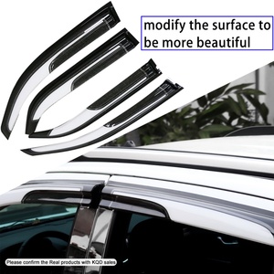 แผ่นบังแดดกันฝนสำหรับประตูรถยนต์  สำหรับ Toyota Fortuner ปี 2012-2015 - Product Image 3