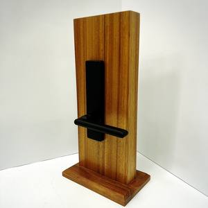 Juego de Cerradura de Embutir de Alta Gama con Placa Rectangular de Aleación de Zinc Negro y Palanca para Puerta Interior de Madera Blanca - Product Image 3