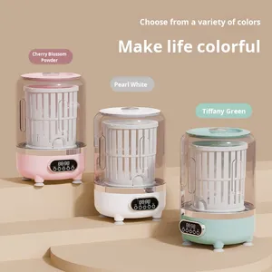 <span class=keywords><strong>Mini</strong></span> Lave-linge <span class=keywords><strong>Portable</strong></span> Rechargeable Turbo avec Écran Tactile et Essorage Intégré pour Sous-vêtements, Chaussettes, Dortoir, Voyage et Maison - Product Image 1