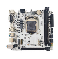 Nouvelle carte mère de bureau Intel H310-ITX blanche, mini-ordinateur de bureau, LGA1151, DDR3 double canal, prise en charge SATA, 6e/7e/8e/9e génération