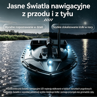 Bateau à appâts RC Flytec 2011-5, 500 m, double moteur, bateau à appâts intelligent pour la pêche sur glace, la pêche à la carpe, bateau à appâts avec capteur