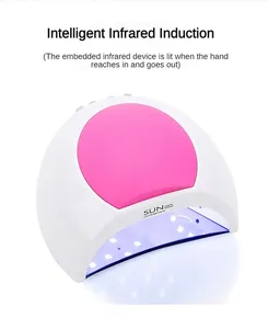 Lampe UV LED Sun2C 48W pour Séchage de Vernis Gel, Machine de Manucure et Pédicure avec Batterie, Sans Effet Noir sur les Mains, Emballée, pour Nail Art - Product Image 5