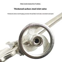 Pistolet à colle industriel tout métal pour le bricolage avec source d'alimentation manuelle pour mastic polyuréthane spécial facile à nettoyer