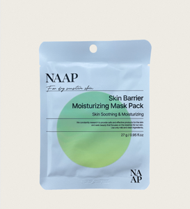 Masque en feuille hydratant intensif NAAP à l'hydroxyéthylcellulose pour la réparation de la barrière cutanée coréenne et l'hydratation nourrissante - Product Image 1