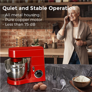 Batteur sur socle à bon <span class=keywords><strong>prix</strong></span>, ensemble de fouets, 6,5 L, mélangeur de cuisine multifonction, Batidora De Pie, batteur sur socle pour la pâtisserie - Product Image 2