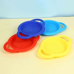 Bundle Large <b>Sieve</b> <b>Sifter</b> Toddler for Ages 3 and up Heavy Duty Beach Toys Promotion Gift - Product Image 1