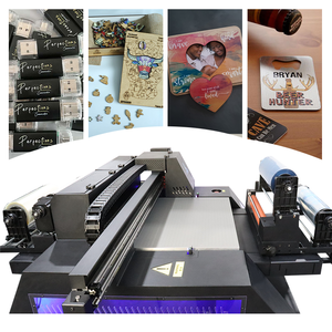 Stampante UV <span class=keywords><strong>DTF</strong></span> A3 A2 con rotolo per stampa adesivi a 8 colori, macchina UV istantanea per pellicole A3 AB, stampante UV-<span class=keywords><strong>DTF</strong></span> per valigie - Product Image 2