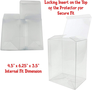 <span class=keywords><strong>Caja</strong></span> <span class=keywords><strong>Protectora</strong></span> de Plástico PET Transparente Estándar para Figuras <span class=keywords><strong>Funko</strong></span> <span class=keywords><strong>Pop</strong></span> de 4 Pulgadas, Estuche de Exhibición Transparente - Product Image 4