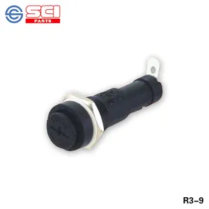 5x20 6x30 Fuse Holder 12mm 14mm Fuse Holder Panel Installation 10A250V Suitable For Industrial Electrical Fuse Holder