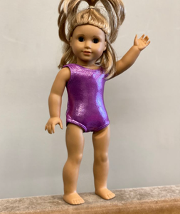 Alta calidad Spandex gimnasia y baile <span class=keywords><strong>Ballet</strong></span> leotardo entrenamiento Dancewear para muñecas <span class=keywords><strong>de</strong></span> 18 pulgadas ropa <span class=keywords><strong>de</strong></span> Fitness para niñas - Product Image 1