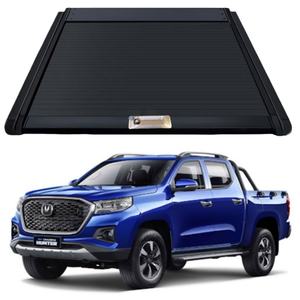 Cubierta de cama de camión de tipo duro con bloqueo impermeable retráctil de aluminio para camiones Silverado <span class=keywords><strong>SHELBY</strong></span> F150 Colorado RAM - Product Image 5