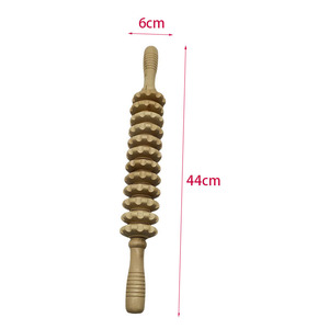 Masajeador de terapia corporal Herramienta de masaje de madera WMassager Handheld Roller <span class=keywords><strong>Stick</strong></span> - Product Image 6