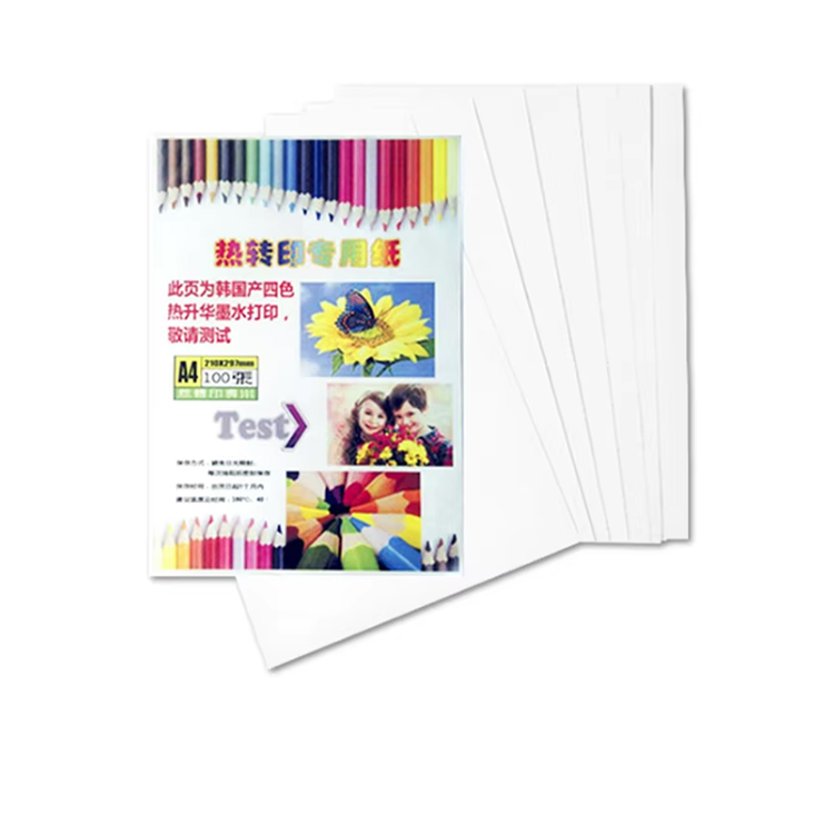 Professional Customized A4-A3 Size Sublimation Blank Heat Transfer Printing Paper for Advertising Craft Supplies
