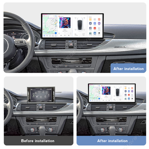 Système multimédia de voiture Android Mekede DUDU 2K 12,3 pouces pour <span class=keywords><strong>Audi</strong></span> A6L 2012-2018 - Product Image 5