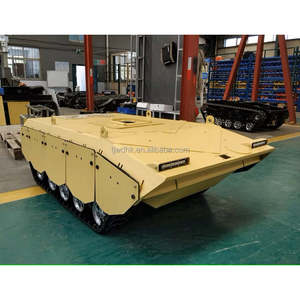 Customizable Multifunctional Heavy Load Robot Rubber Track Chassis for Fire Protection Security Transportation Industrial Robots - Product Image 2