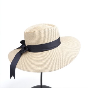 Sombrero de Paja para Mujer, Ala Ancha, Protección Solar, Cinta de Paja Natural, Sombrero de Verano para Adultos, para Actividades al Aire Libre - Product Image 5