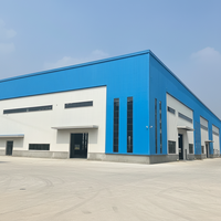 Atelier préfabriqué en structure métallique, entrepôts en acier, structures métalliques pour entrepôts industriels, kits d'entrepôts en structure métallique