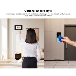 Video <span class=keywords><strong>intercom</strong></span> trong tư nhân nhà video cửa điện thoại cho căn hộ 7 "Màn hình 700TVL chuông cửa máy ảnh với phát hiện chuyển động - Product Image 4