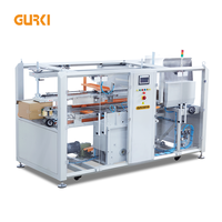 Érecteur de cartons électrique automatique haute vitesse GURKI GPK-40H50E avec scelleuse de fond par induction pour applications boisson et chimiques