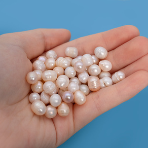 Perles d'eau douce naturelles de 7 à 9 mm, vente <span class=keywords><strong>en</strong></span> gros, perles <span class=keywords><strong>en</strong></span> <span class=keywords><strong>vrac</strong></span> vendues au kilogramme pour la fabrication de bijoux - Product Image 5