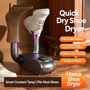 Secador de Zapatos Eléctrico Portátil, con Temporizador Inteligente, Pantalla de Temperatura, Plegable, Secado Rápido, Desodorizante, para Varios Tipos de Calzado - Product Image 4