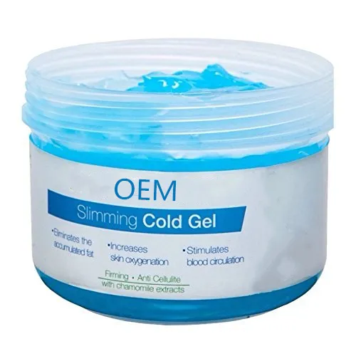 OEM Private Label Cellulite Cold Slimming Gel with Caffeine and Green Tea Extract Firming and Toning