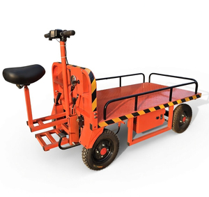 <span class=keywords><strong>Carrello</strong></span> Elettrico per Trasporto a Breve Distanza <span class=keywords><strong>con</strong></span> 4 <span class=keywords><strong>Ruote</strong></span> e Piattaforma di 150*80cm - Product Image 5
