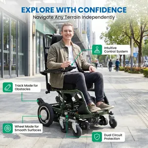 Robot intelligent pour monter les escaliers, navigation autonome, tout-terrain, idéal pour les personnes âgées et les personnes handicapées, mobilité intérieure et extérieure. <span class=keywords><strong>XSTO</strong></span> - Product Image 3
