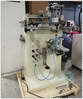 Máquina de Impresión de Serigrafía Rotativa Semiautomática para Impresión de Botellas, Vasos de Plástico, Acrílico, Vidrio, Pulseras de Silicona