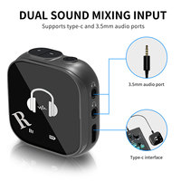 Système de monitoring intra-auriculaire professionnel XTUGA 5.8G, émetteur et récepteur sans fil IEM avec microphones à appairage automatique