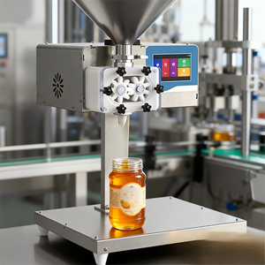 Máquina Envasadora de Miel Automática de Alta Precisión, Máquina de Llenado y Pesaje de Miel con Control PLC, Línea de Producción de Equipos para Miel - Product Image 1