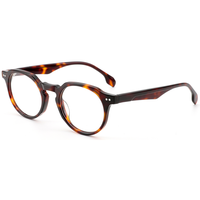 Monture de lunettes optiques rondes rétro Elan Optical YB6601 en acétate unisexe, vente chaude, écologique, directement de l'usine
