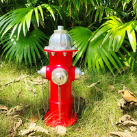 Bouche d'incendie de jardin Ornements Escargot Fleurs Plantes Nouveau décor de jardin Jouets créatifs pour chiots Bouche d'incendie