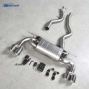 ระบบท่อไอเสียแคทแบคสมรรถนะสูงสำหรับ BMW M235i M135i F21 F20 N55 3.0T ผลิตจากสแตนเลส 304 พร้อมวาล์วควบคุมเสียง - Product Image 5