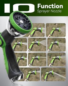 10 mod nozul ile bahçe hortumu 50ft no-kink 304 su hortumu - Product Image 6