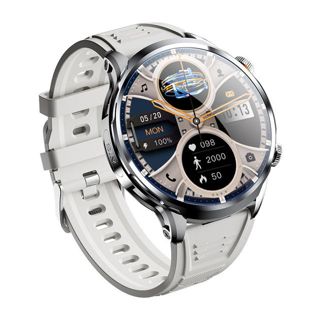 4G SIM Card Smart Watch H18 with Camera 2GB+32GB Memory Health Heart Monitoring Fitness Tracker GPS NFC Smartwatch for Men Women