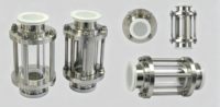 Vitre de contrôle tubulaire sanitaire droite en acier inoxydable SS304, type Tri-Clamp, pour conduites de l'industrie agroalimentaire, pharmaceutique et des boissons