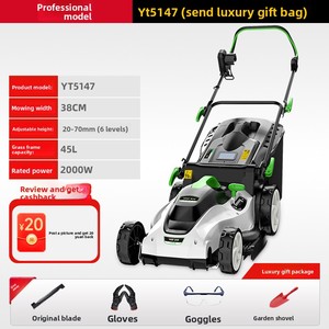Garden <b>Tools</b> <b>Trolley</b>-style 220V Garden Lawn Mowers for Park Lawn Trimming Grass Cutting Courtyard Grass Pruning Garden <b>Tools</b> - Product Image 2
