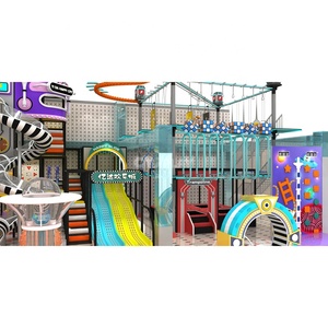 Factory Supply Multi-level Modern Construction Theme Indoor Playground for Commercial Area - Product Image 2