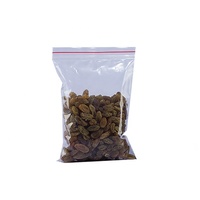 Herbruikbare LDPE zakjes voor voedselvershouding, waterdicht en vochtbestendig, met ziplock sluiting, houden ingrediënten vers.