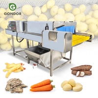 Laveuse industrielle de fruits et légumes, machine à laver le poisson et les tomates - Prix compétitif
